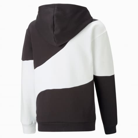 Puma Kinder Kapuzenpullover POWER CAT Hoodie FL B 674232-01 128 Puma Black | 128