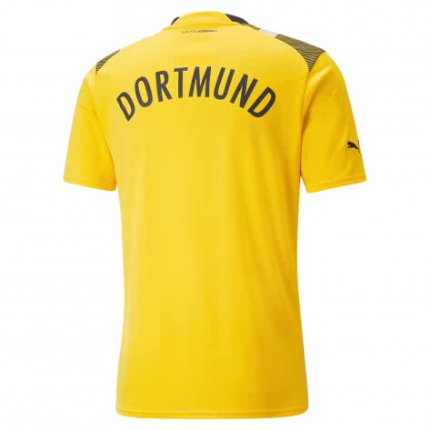Puma Herren Borussia Dortmund Third Trikot 2022/23 765885-01 S Cyber Yellow | S