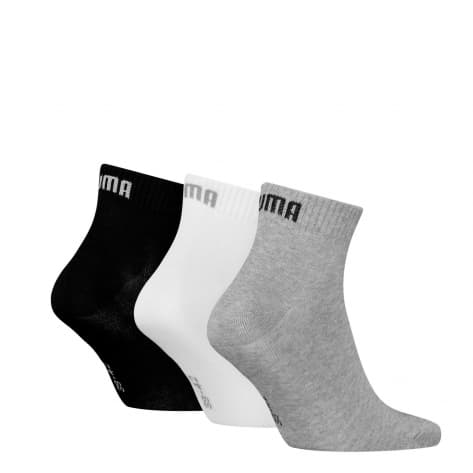 Puma Unisex Sportsocken Quarter Plain 3P 701230337 