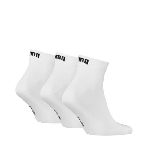Puma Unisex Sportsocken Quarter Plain 3P 701230337-300 47-49 White | 47-49