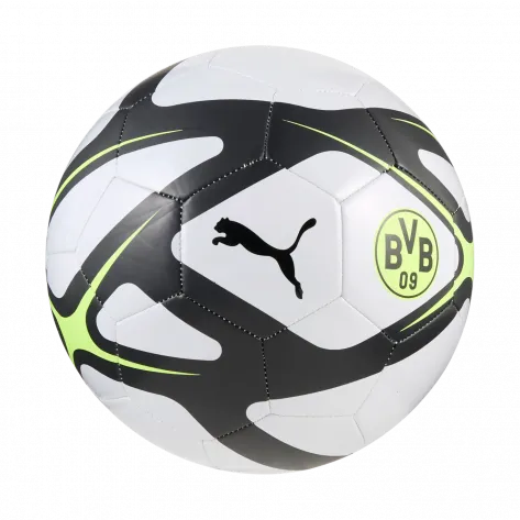 Puma Fussball Borussia Dortmund CULTURE Ball 084746-04 5 Silver Mist-Puma Black | 5