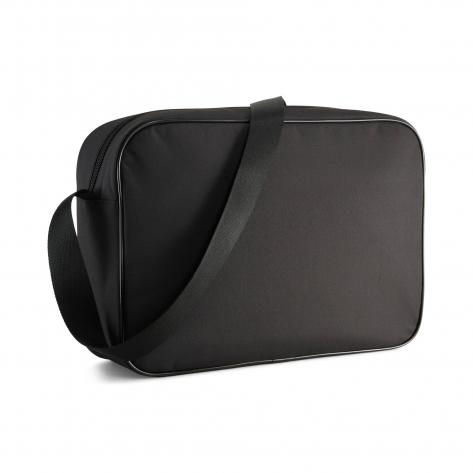 Puma Umhängetasche CAMPUS Medium Reporter Bag 091297-03 PUMA Black-Gold-No.1 Logo | One size