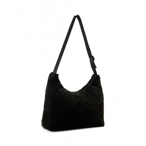 Puma Damen Umhängetasche UP FAUX FUR Slouchy Hobo Bag 091869-01 Puma Black | One size