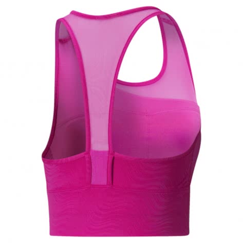 Puma Damen Sport BH Mid Impact Flawless Bra 521549-13 XS Deep Orchid | XS