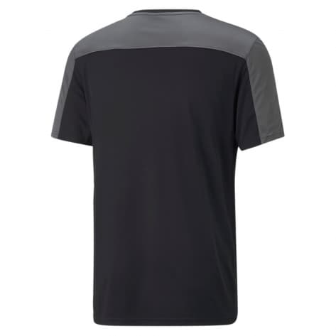 Puma Herren T-Shirt Fit Commercial Logo Tee 522131-01 S Puma Black | S
