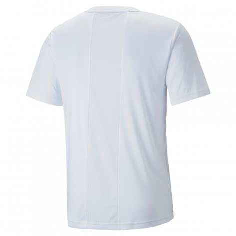 Puma Herren T-Shirt TRAIN ALL DAY TEE 522337-02 L Puma White | L