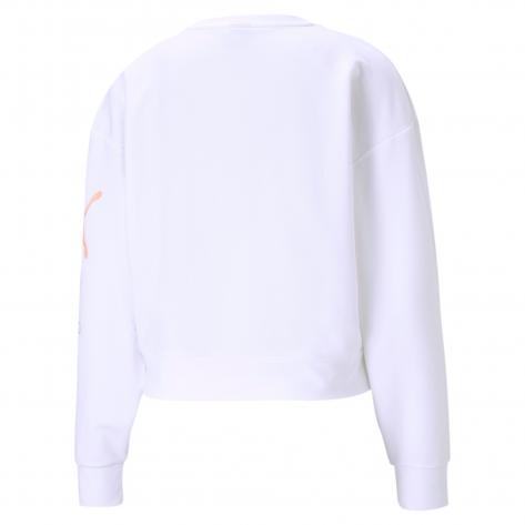 Puma Damen Pullover Modern Sports Crew Sweat 585954-02 M Puma White | M
