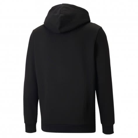 Puma Herren Kapuzenpullover ESS+ 2 Col FZ Hoodie FL 586760-54 S Puma Black-Tangerine | S