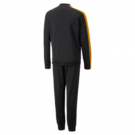 Puma Jungen Trainingsanzug Baseball Poly Suit 589373-51 116 Puma Black-Tangerine | 116