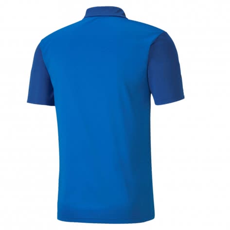 Puma Herren Poloshirt teamGOAL 23 Sideline Polo 656577-02 S Electric Blue Lemonade-Team Power Blue | S