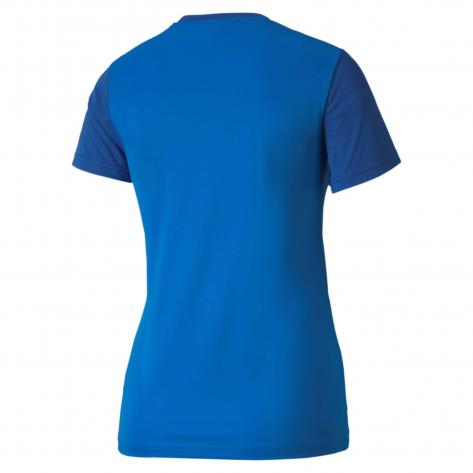 Puma Damen T-Shirt teamGOAL 23 Sideline Tee W 656938-02 M Electric Blue Lemonade-Team Power Blue | M