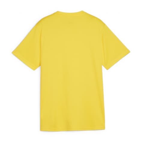 Puma Kinder T-Shirt teamGOAL Jersey Jr 658637-07 152 Faster Yellow-PUMA Black-Sport Yellow | 152