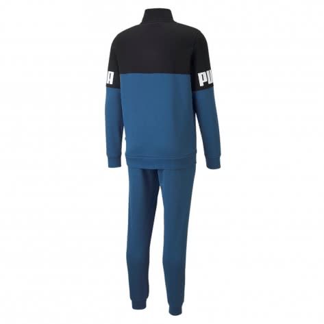 Puma Herren Trainingsanzug  Power Colorblock Suit FL cl 670038-17 S Lake Blue | S