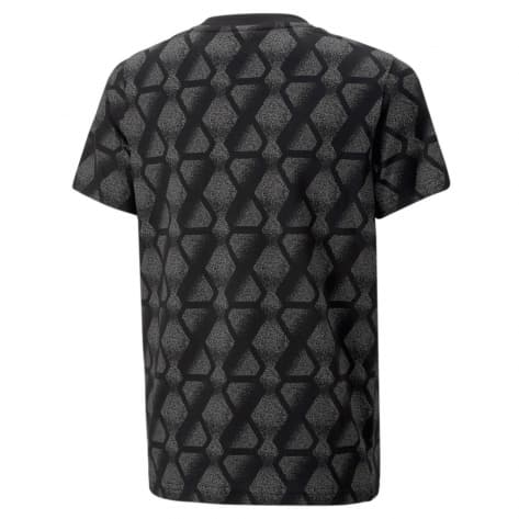 Puma Kinder T-Shirt ACTIVE SPORTS  AOP Tee B 673203-01 152 PUMA Black | 152