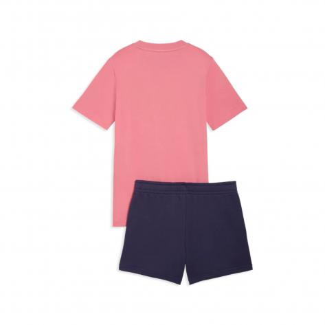 Puma Mädchen Set T-Shirt Logo Tee + Shorts Set 686307 