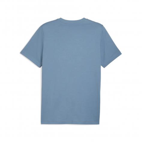 Puma Herren T-Shirt Graphic Small Box Tee 688034-34 S Cool Blue | S