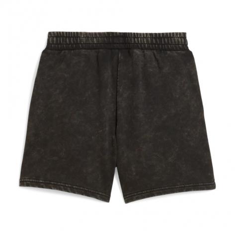 Puma Damen Short ESS ELEVATED Wash High-Waist Shorts 5  TR 688105-01 S PUMA Black | S