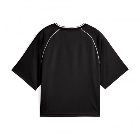 Puma Damen T-Shirt ESS Relaxed Cropped Football Jersey 688114 