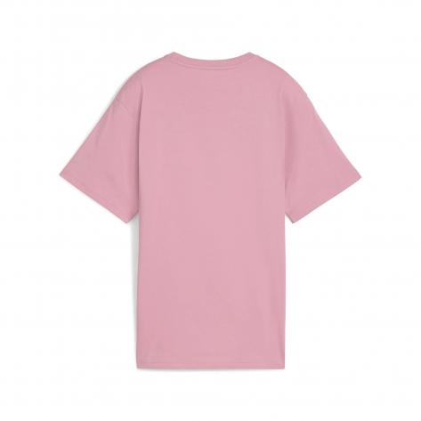 Puma Damen T-Shirt Graphic Relaxed Leaf Tee 688165-65 M Poised Pink | M