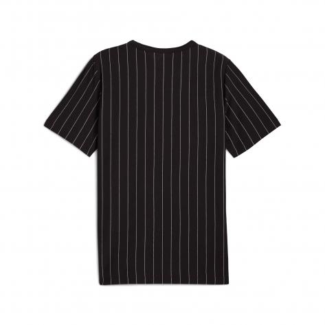 Puma Herren T-Shirt CLASS Striped Tee 688220-01 XXL PUMA Black | XXL