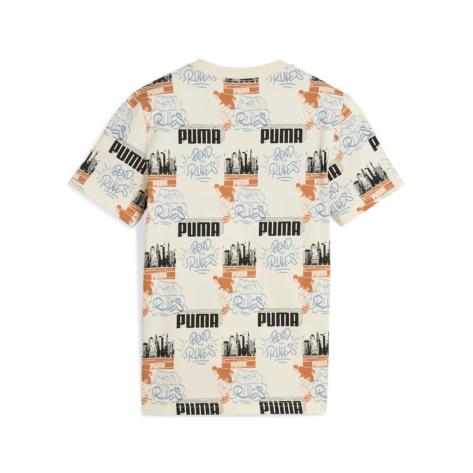 Puma Jungen T-Shirt MID90s All Over Print Tee B 688466 