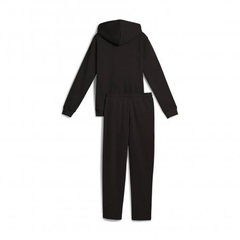 Puma Mädchen Trainingsanzug Metallic Hooded Sweat Suit FL G 689729 