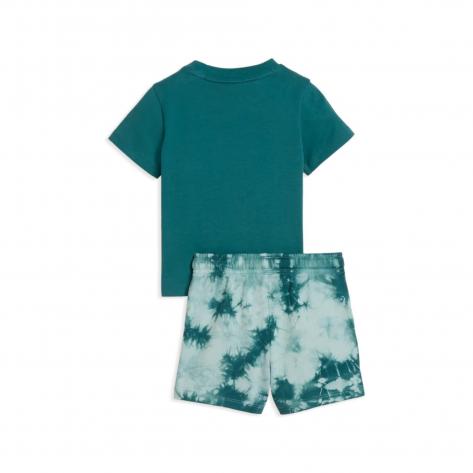 Puma Baby Set Minicats Essentials TIE-DYE Tee and Shorts Set INF 693291 