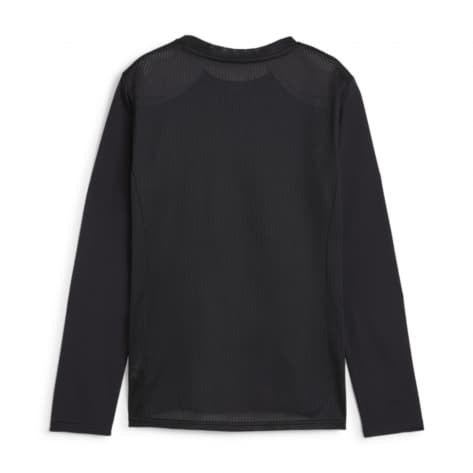 Puma Kinder Langarm Shirt teamGOAL LS Jersey Jr 705751-03 116 PUMA Black-PUMA White | 116
