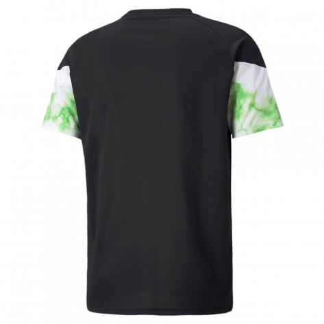 Puma Herren Borussia Mönchengladbach T-Shirt Iconic MCS 765177-02 S Puma Black-Classic Green | S
