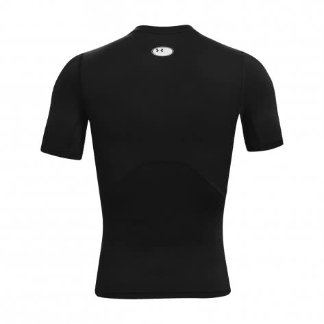 Under Armour Herren T-Shirts HG Armour Comp SS 1361518-001 L Black/White | L