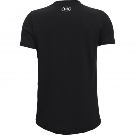 Under Armour Jungen T-Shirt Sportstyle Logo Short Sleeve 1363282-001 137-149 Black/White | 137-149