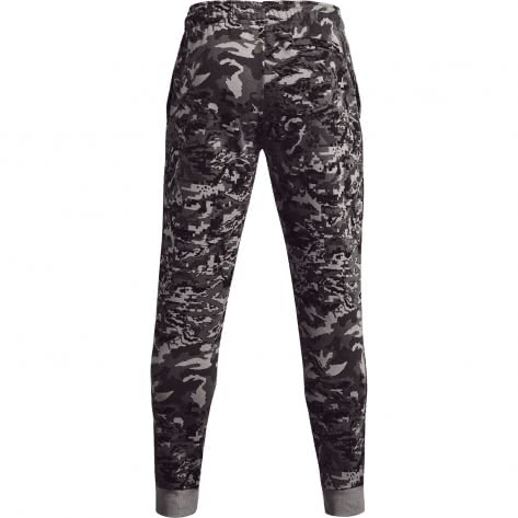 Under Armour Herren Trainingshose Rival Fleece Camo Script Joggers 1366313-066 S Concrete | S