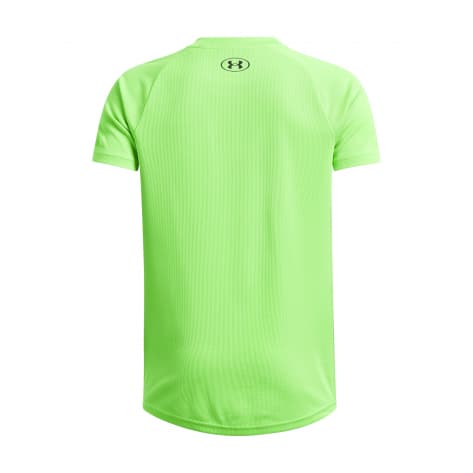 Under Armour Jungen T-Shirt Tech Textured SS 1382790-362 160-170 Cyber Green | 160-170