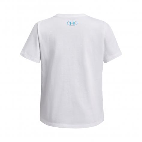 Under Armour Mädchen T-shirt UA Bubble Wordmark SS 1389765 