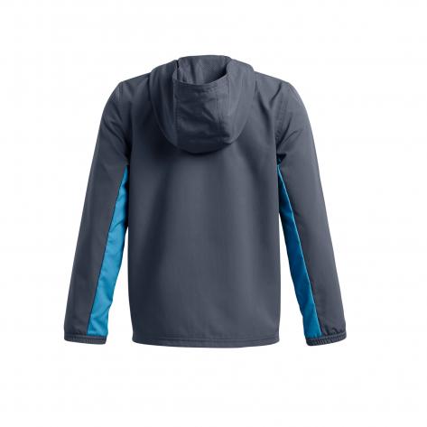 Under Armour Jungen Trainingsjacke UA B Rival Wvn Jacket 1390154-044 160-170 Downpour Gray | 160-170