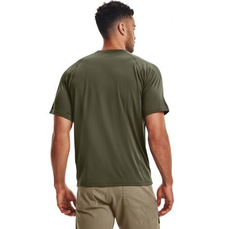 Under Armour Herren T-Shirt TAC Tech 1005684-390 S Marine OD Green | S