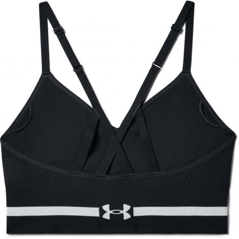 Under Armour Damen Sport BH Seamless Low Long Bra 1357719-001 M Black | M