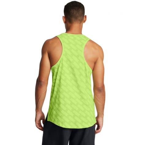 Under Armour Herren Tanktop Run Anywhere Singlet 1386619-304 L Morph Green | L