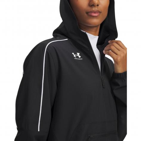 Under Armour Damen Trainingsjacke Challenger Anorak 6004075-001 XS Black | XS