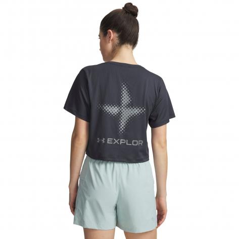 Under Armour Damen Top Explor Trail Run Graphic 6009174-016 M ANTHRACITE/ANTHRACITE | M