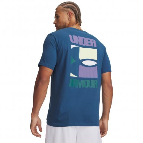 Under Armour Herren T-Shirt UA M Block Logo SS 6009250 