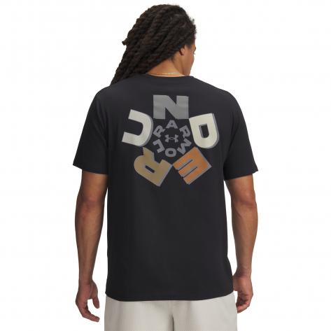 Under Armour Herren T-Shirt UA M Radial Wordmark SS 6009264 