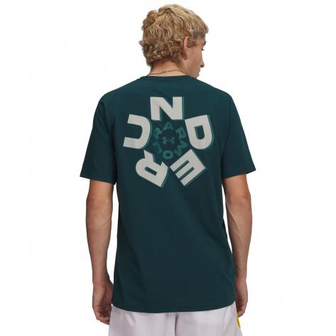 Under Armour Herren T-Shirt UA M Radial Wordmark SS 6009264 