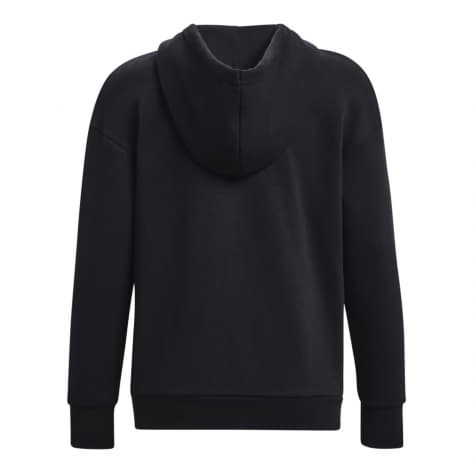 Under Armour Damen Kapuzenjacke Essential Fleece FZ Jacket 1379474-001 S Black | S