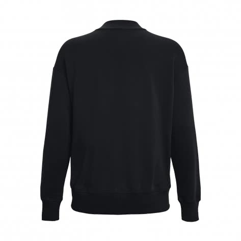 Under Armour Damen Pullover Rival Fleece Crest Grp Crew 1373029-001 M Black | M