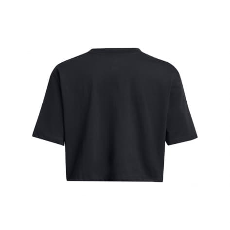 Under Armour Damen T-Shirt Campus Boxy Crop SS 1383644-001 S Black | S