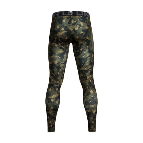Under Armour Herren Tight HG Armour Prtd 1386938-390 S Marine OD Green | S