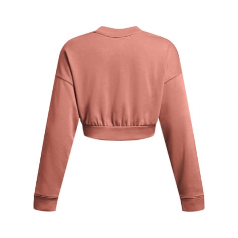 Under Armour Damen Kapuzenpullover Rival Terry OS Crop Crw 1382738 