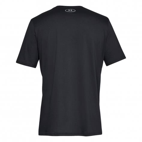 Under Armour Herren T-Shirt Sportstyle Left Chest 1326799-001 XXL Black/Black | XXL