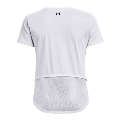 Under Armour Damen Oberteil Tech Vent Short Sleeve 1366129-100 S White | S